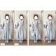 Iris De Nuit Angelonia Flower Wall Blouse JSKs and One Piece(Reservation/2 Colours/Full Payment Without Shipping)